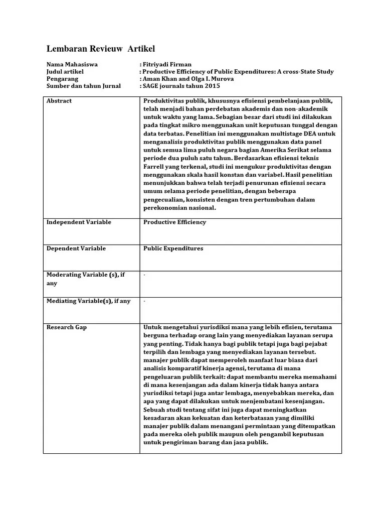Contoh review jurnal akuntansi manajemen terbaru yang baik dan benar are a topic that is being searched for and liked by netizens today. Contoh Review Jurnal Pdf