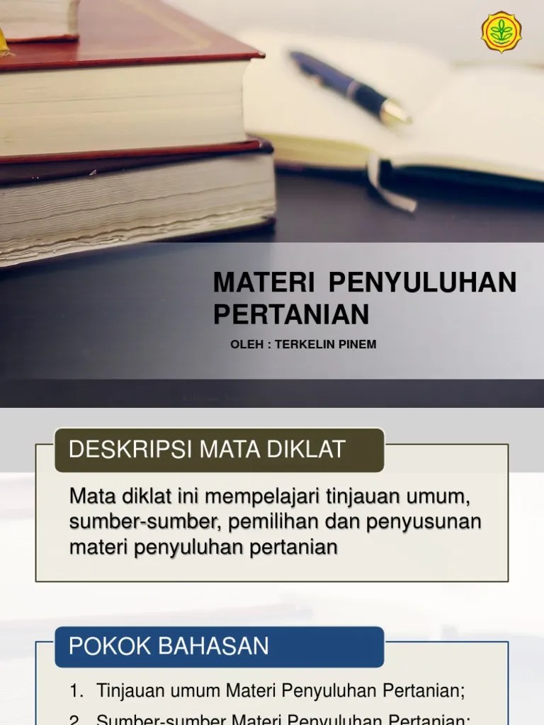 Materi Penyuluhan Terampil 2018 | PDF