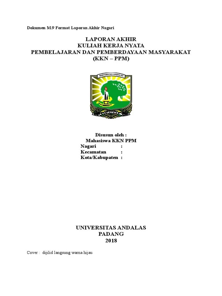 (laporan akhir tahun anggaran, laporan akhir masa jabatan, laporan. M9 Pdf