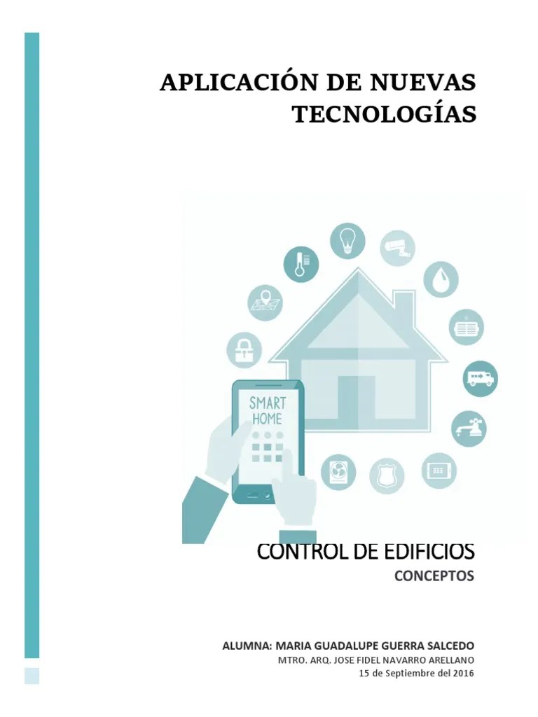 Edificios Automatizados | PDF | Automatización Del Hogar | La Seguridad Informática