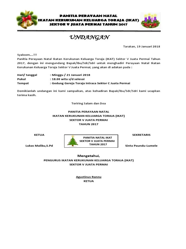 29 full pdfs related to this paper. Undangan Natal