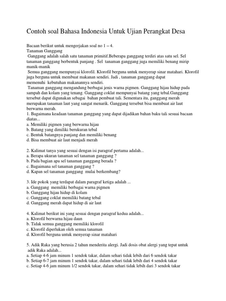 Pemberian obat cara sub lingual dilakukan dengan cara…. Soal Bahasa Indonesia