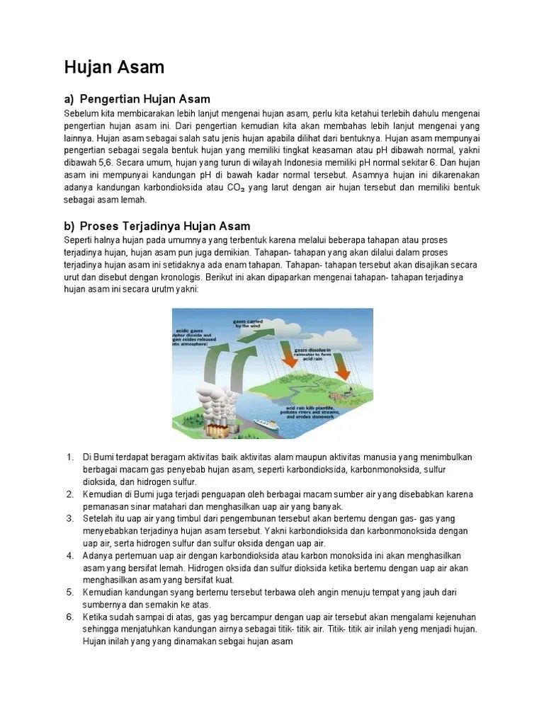 Hujan Asam | PDF