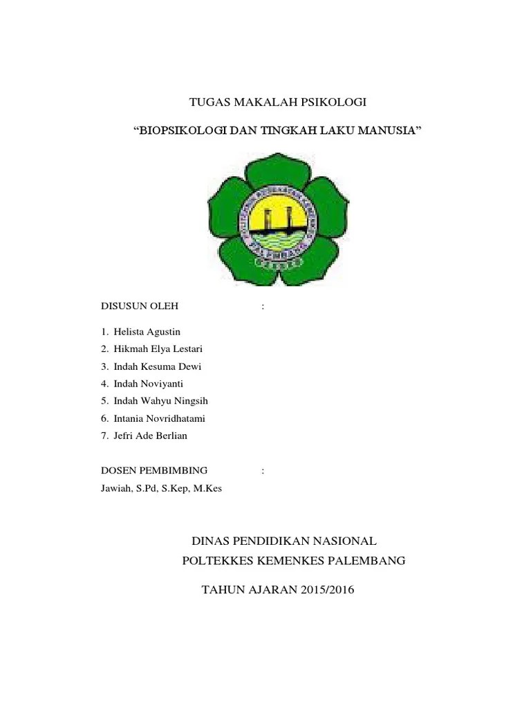 PSIKOLOGI (Biopsikologi Dan Tingkah Laku) | PDF