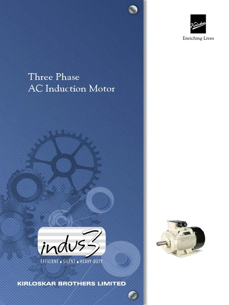 Kirloskar Motor Catalogue Pdf Bearing Mechanical Machines