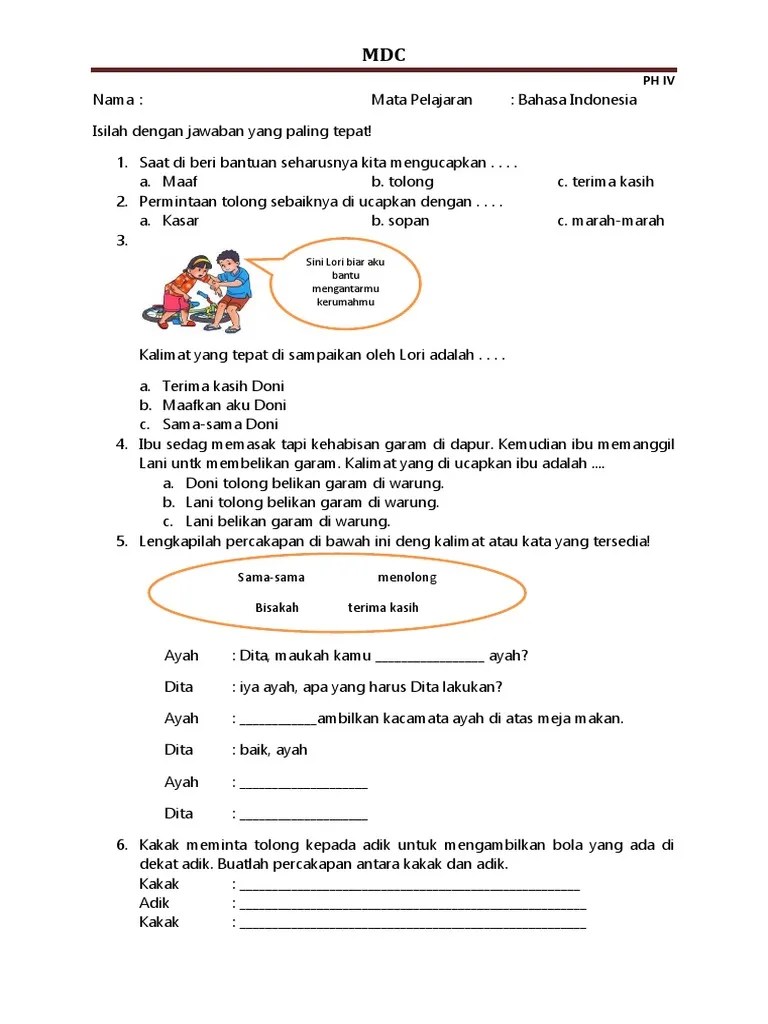 10 percakapan minta tolong ini bikin gemes plus bikin ngakak lihatnya paling seru kata kata bahagia ungkapan lucu teks lucu. Bindo Ph 3 Or 4 Pdf