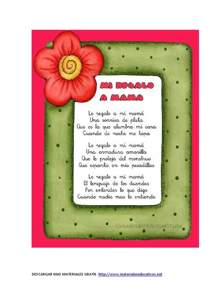 Colección De Poemas Para El Día De Las Madres | PDF | Amor | Naturaleza