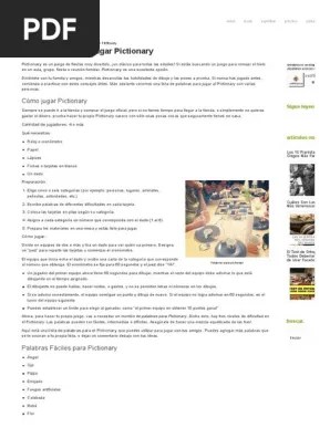Jovenes Palabras Para Jugar Mimica / Cartas Juego Tabu