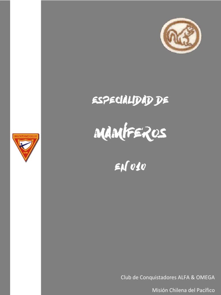 Mamíferos | PDF | Mamíferos | Naturaleza