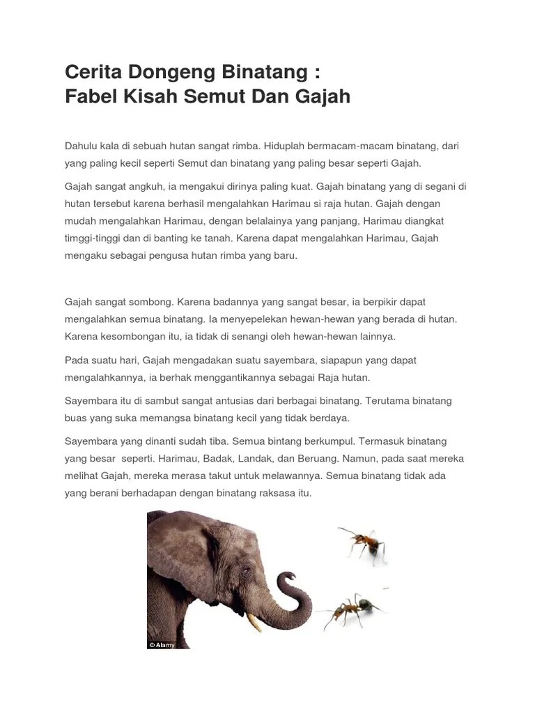 Cerita Fabel | PDF
