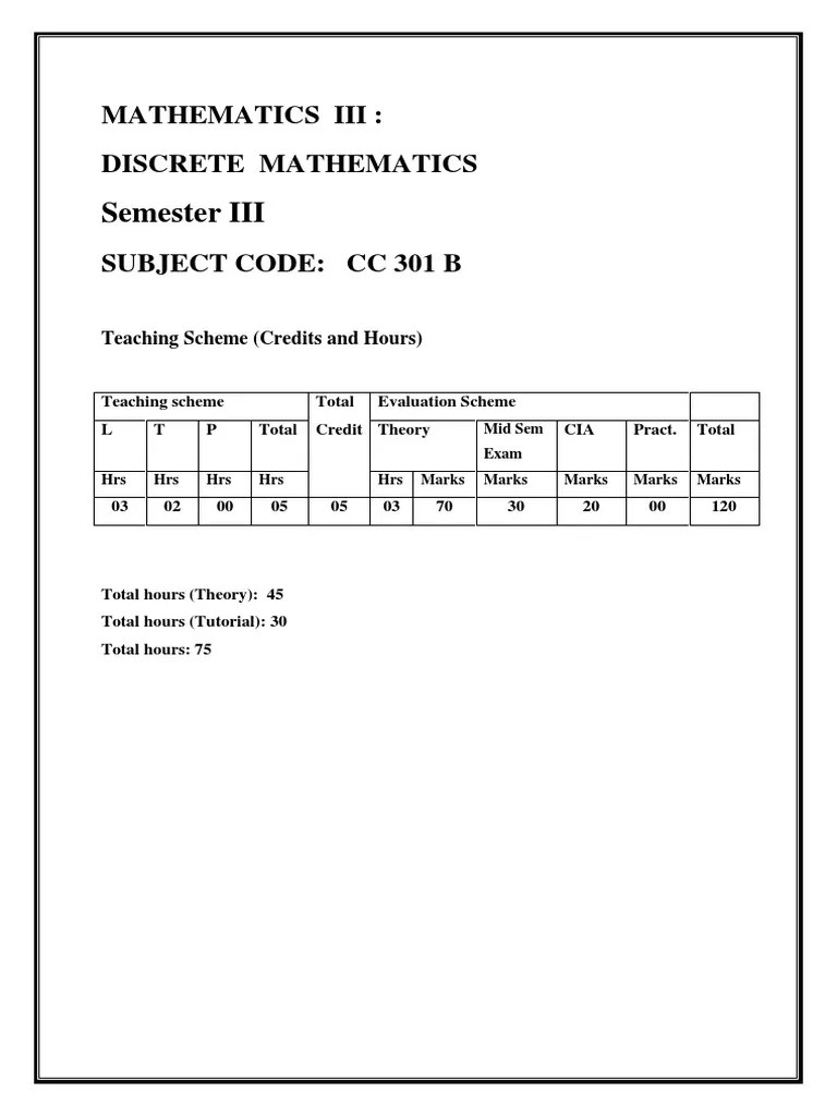 Discrete Structures: An In-Depth Look At Sets, Relations, Logic, And ...
