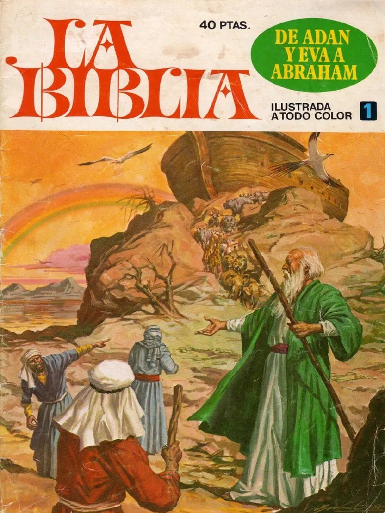 BIBLIA - La Biblia Ilustrada (cómic) -01- De Adán y Eva a  