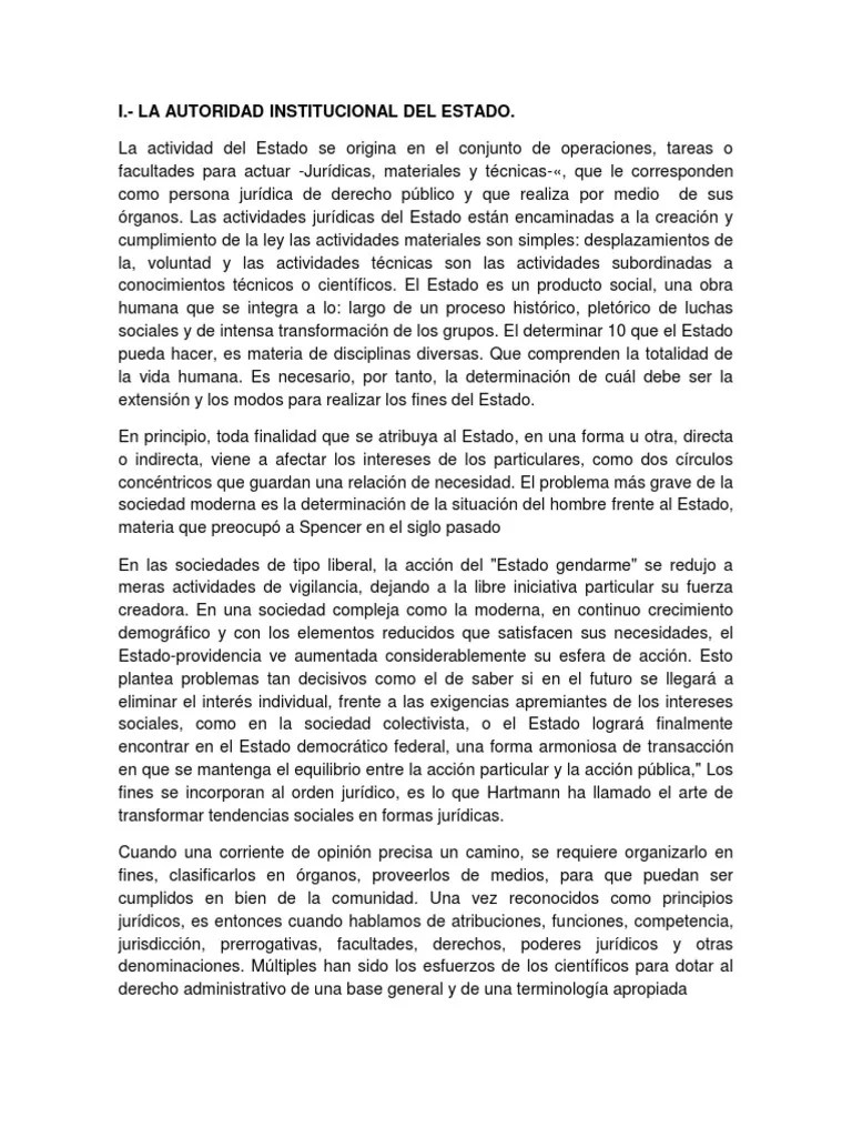 Derecho Administrativo 2 | PDF | Ley Administrativa | Estado (política)