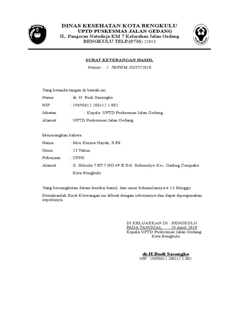 Check spelling or type a new query. Surat Keterangan Hamil Dari Puskesmas - Guru Galeri