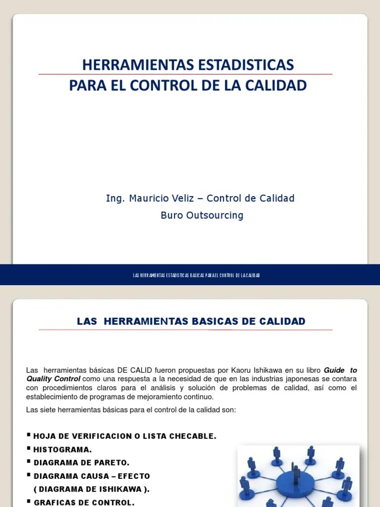 Herramientas Estadisticas De Calidad | PDF | Histograma | Calidad ...