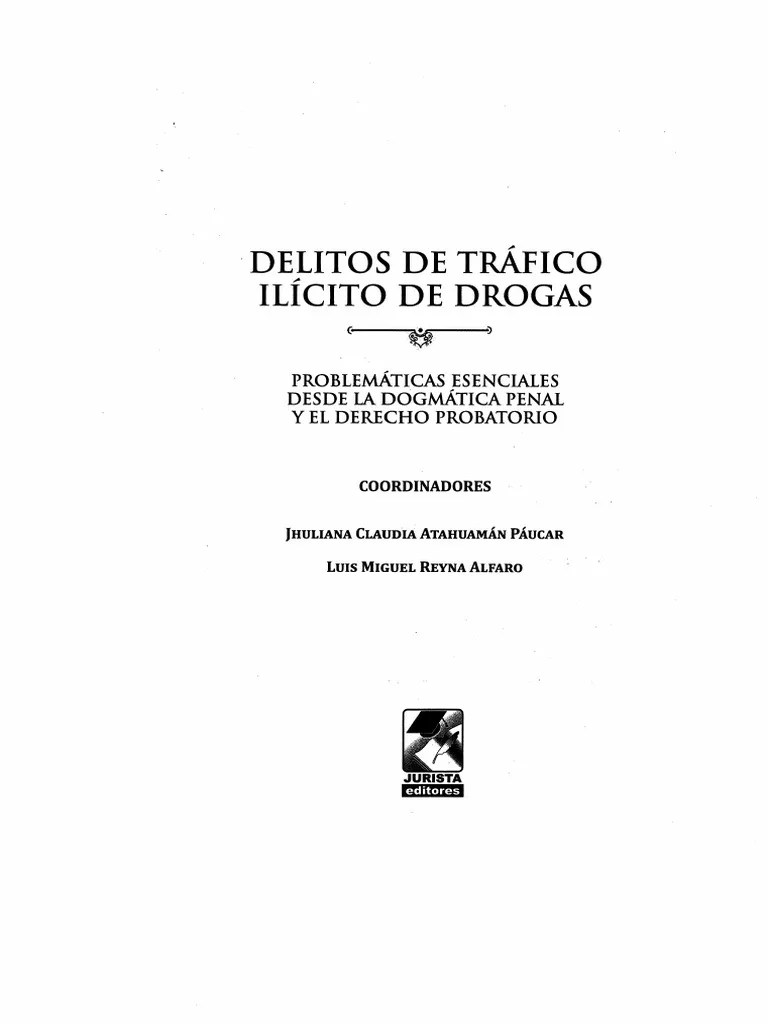 Delito De Trafico Ilicito De Drogas | PDF
