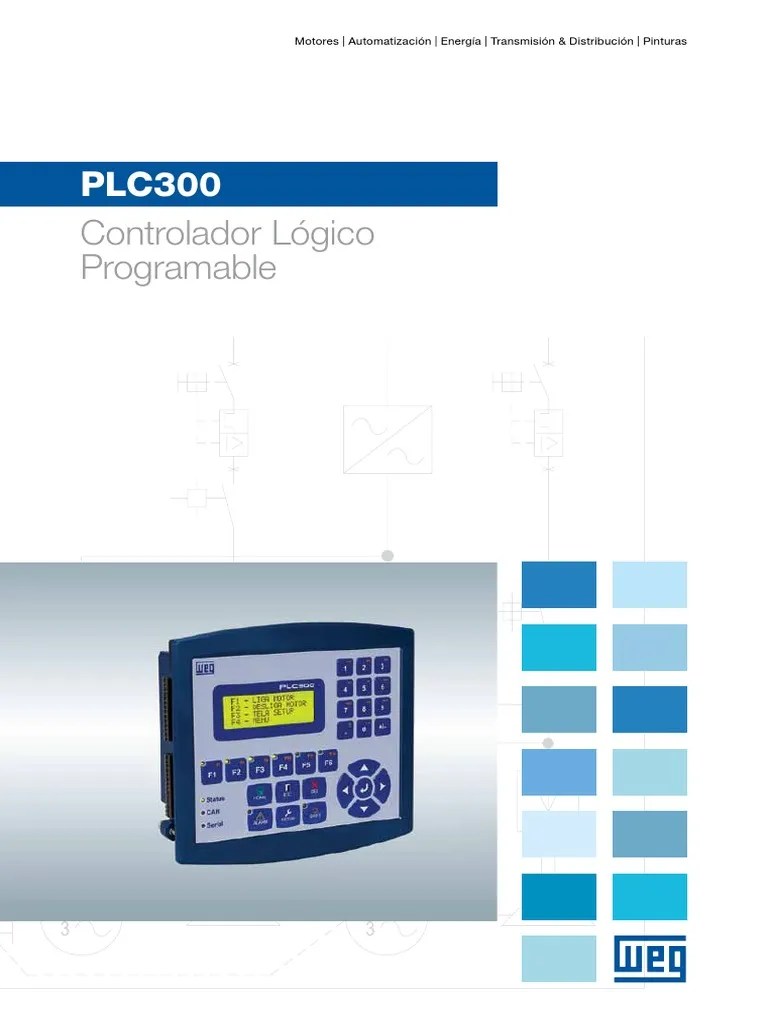 WEG Plc300 Controlador Logico Programable 50036374 Catalogo Espanol PDF | PDF | Controlador ...