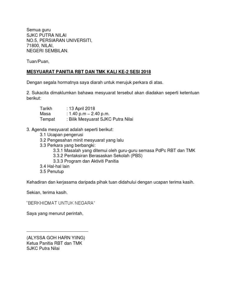3.kerjasama dari pihak tuan/puan amat dihargai dan didahului dengan ucapan terima kasih. Top 19 Surat Panggilan P2tl En Iyi 2022