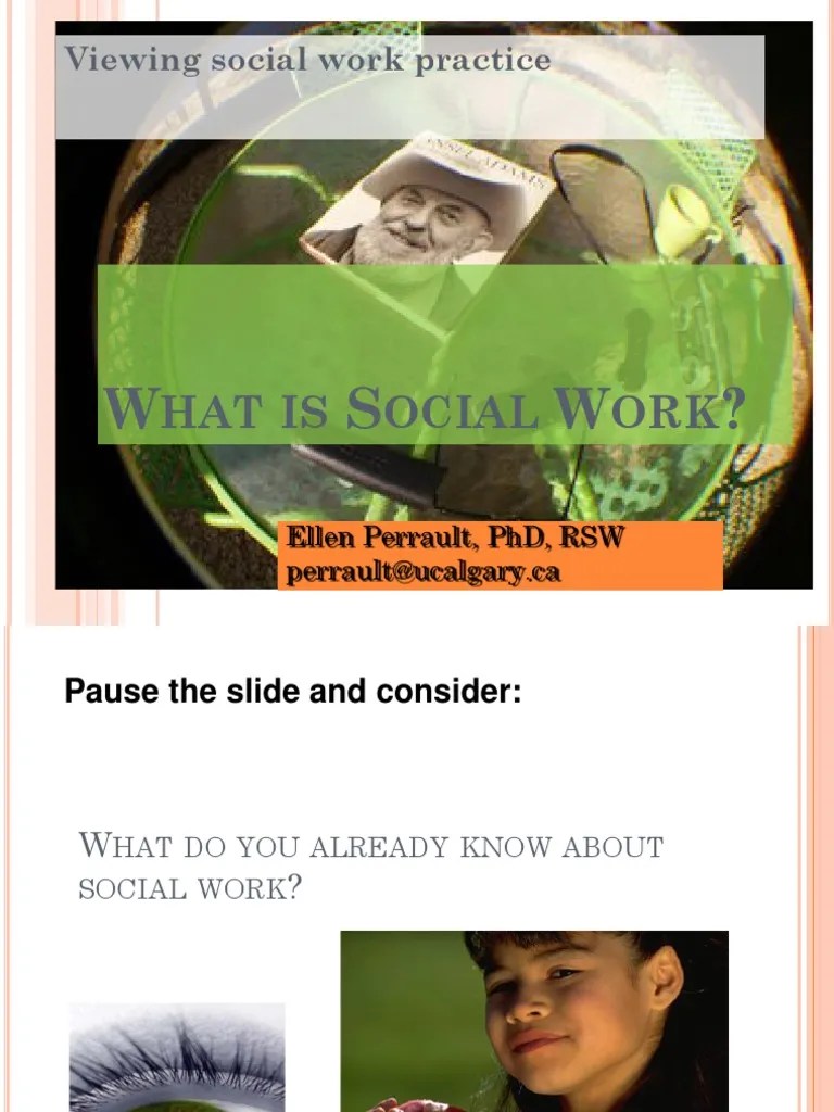 What Is Social Work PDF | Download Free PDF | Social Work | Psychiatry
