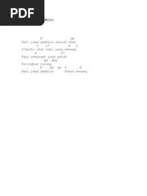 Kumpulan lagu hati yang gembira adalah obat full album. Hati Yang Gembira Pdf