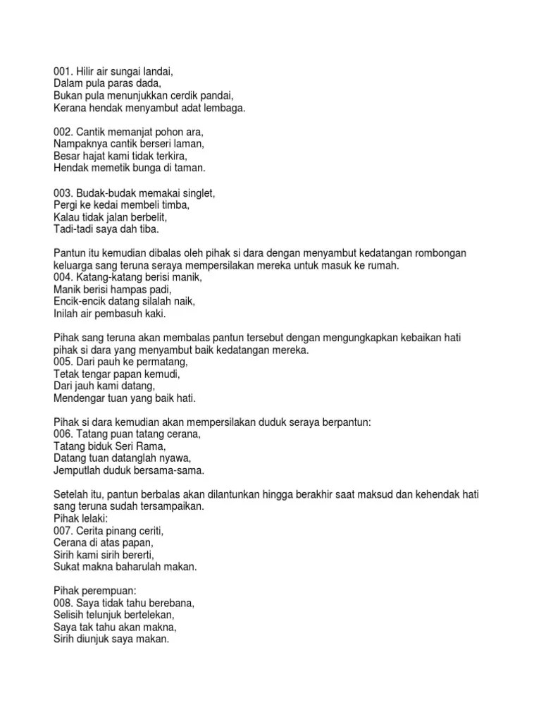 Ytimg discover short videos related to pantun melayu lawak on tiktok. Pantun Untuk Meminang Pdf