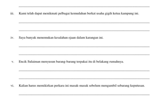 Latihan ayat aktif dan ayat pasif. Latihan Ayat Biasa Dan Ayat Songsang Otosection