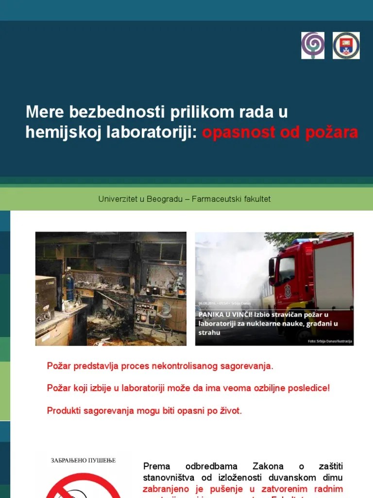 Opasnosti Od Pozara | PDF