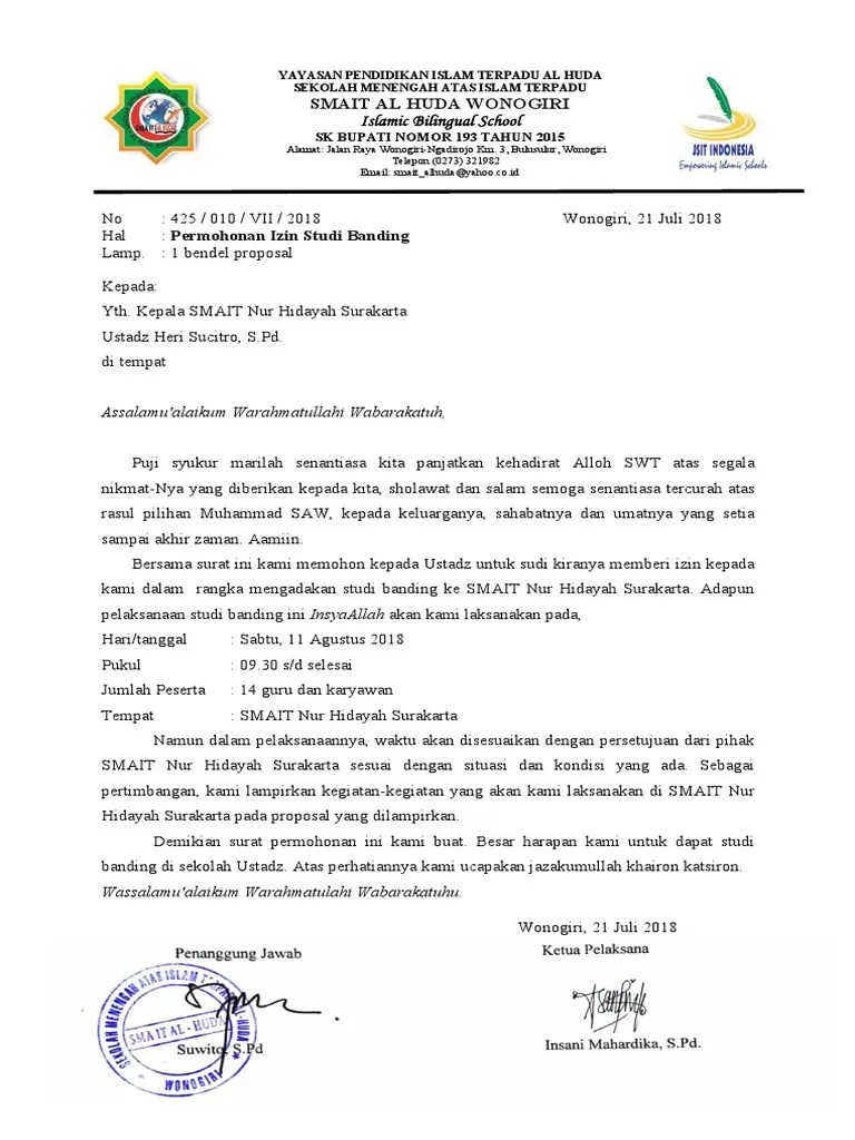 Check spelling or type a new query. Surat Permohonan Studi Banding Pdf