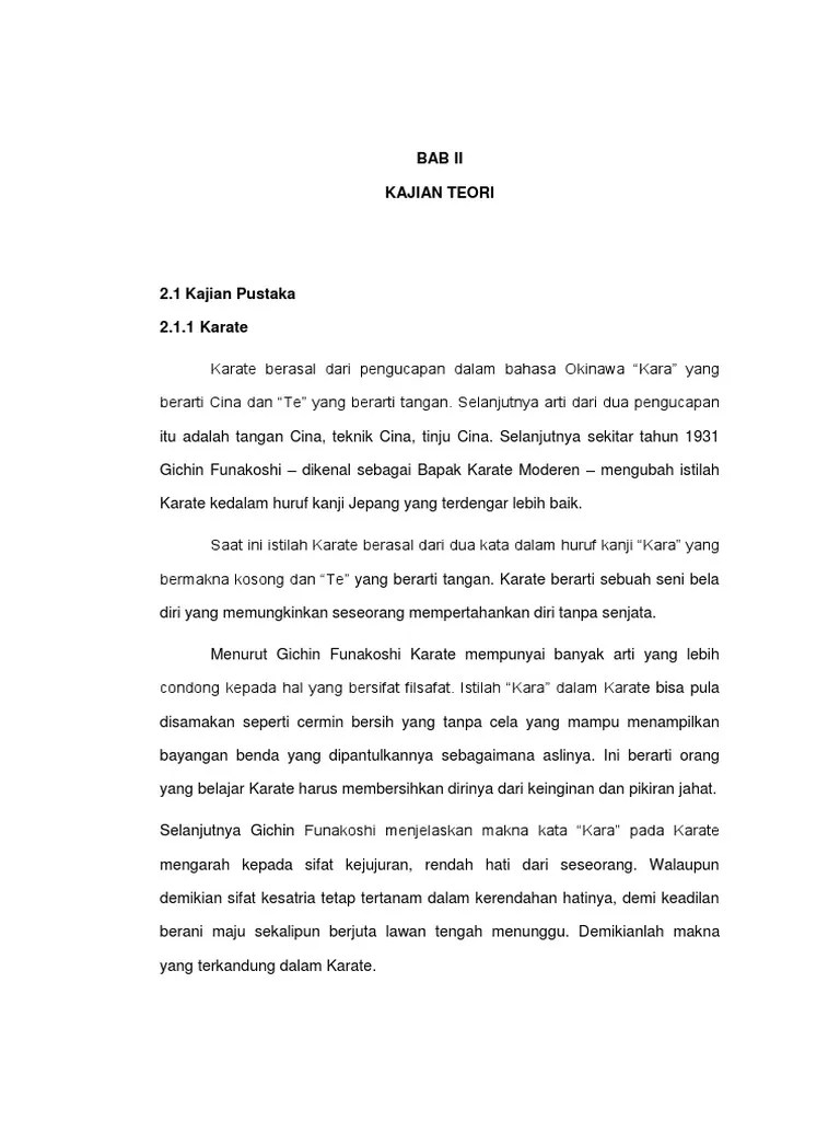 Mengenal Karate Lebih Dekat | PDF