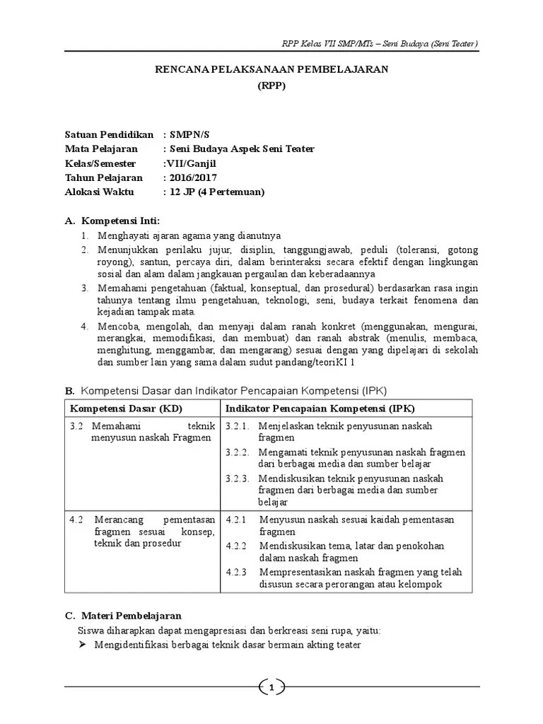 14) BAb 8 Seni Teater - Menyusun Naskah Fragmen | PDF