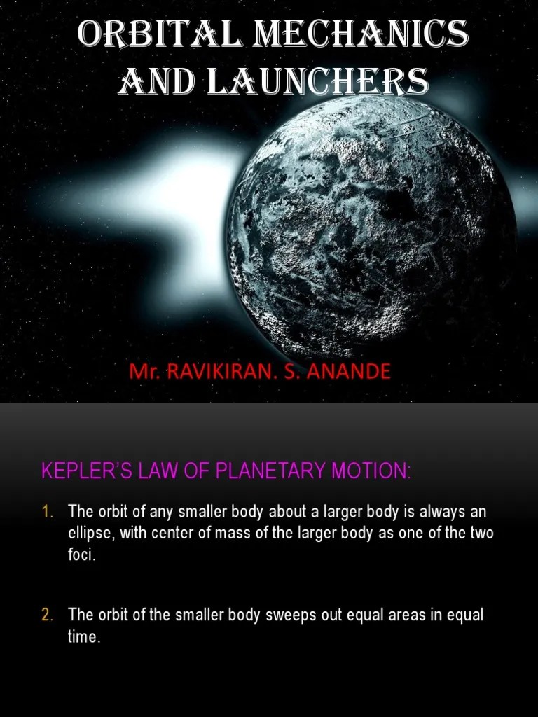 Orbital Mechanics | PDF | Orbit | Apsis