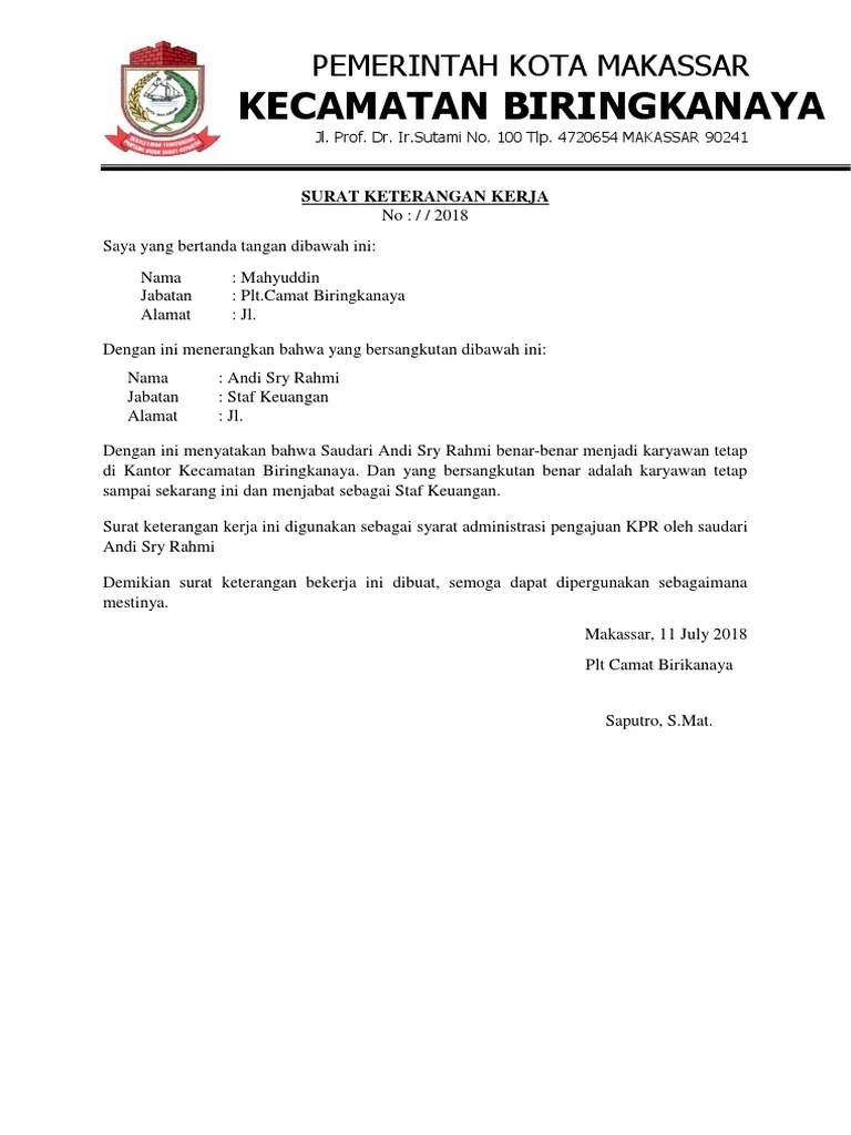 Sesuai dengan ketentuan anggaran dasar koperasi, maka pembagian shu adalah sebagai berikut ini: Contoh Surat Keterangan Kerja Koperasi Nusagates