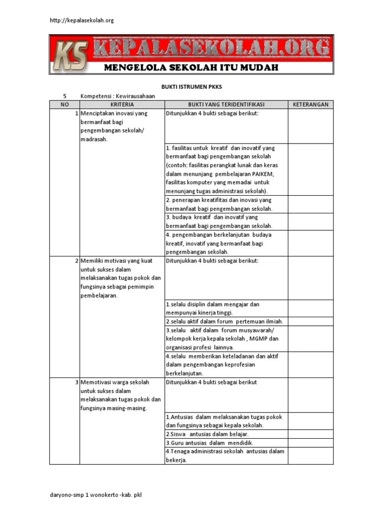 BUKTI PKKS-Kewirausahaan | PDF