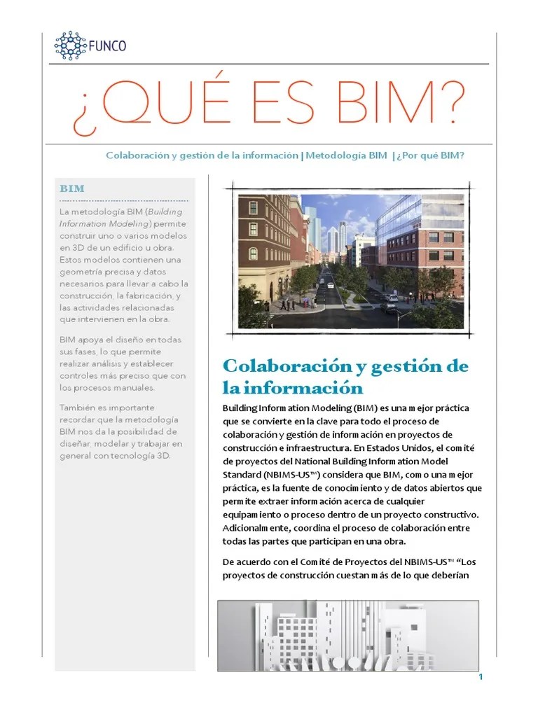 Bim | PDF | Autodesk Revit | Modelado De Información De Construcción