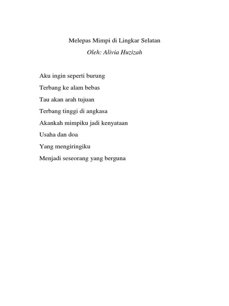 Kumpulan puisi cita citaku menjadi guru, dokter, tentara, polisi, polwan, pilot, artiset, koki dll. Rima Pada Puisi Cita Citaku Menjadi Guru