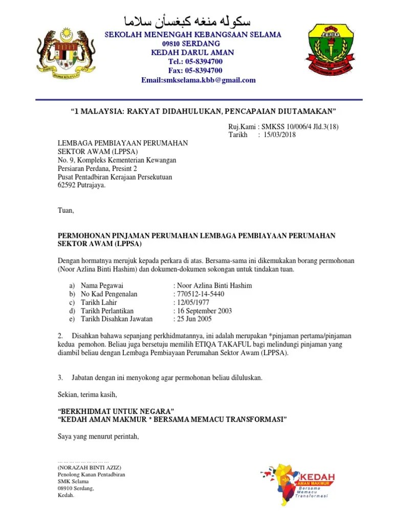 Rasmi contoh surat tunjuk sebab lewat hantar dokumen. Surat Iringan In English Letter 7saudara Com