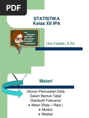 Matematika smk logika matematika kelas/semester: Peerteaching Statistik Kelas Xii Pdf