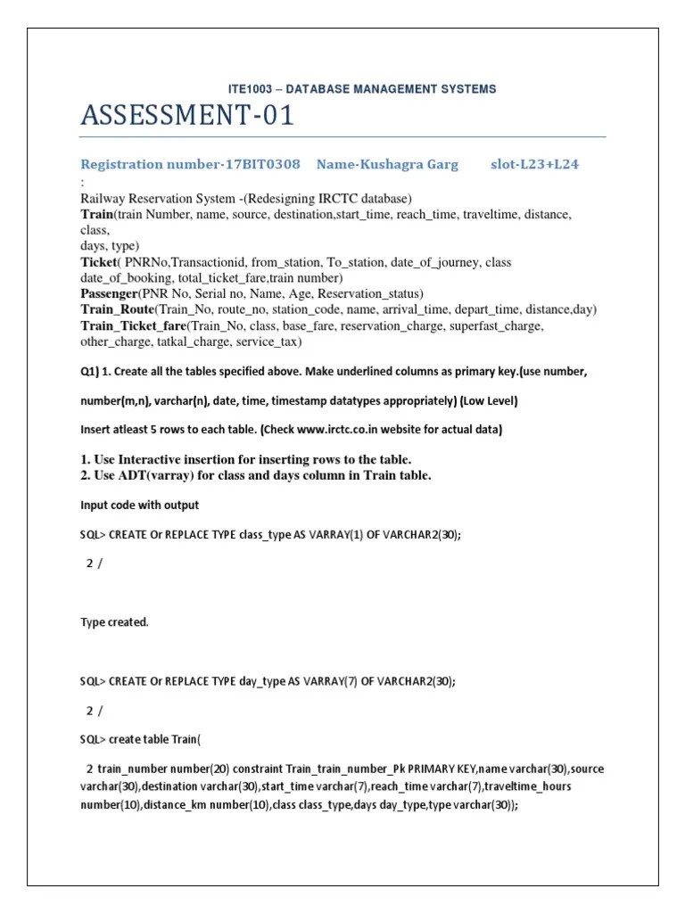 Question For Practice Oracle (11g) With Answers | PDF | Table (Database ...