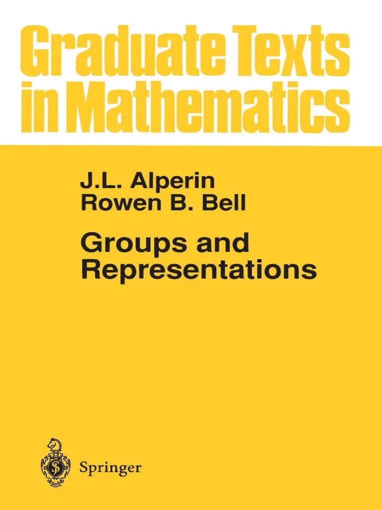 Groups And Representations | PDF | Index Of A Subgroup | Group ...