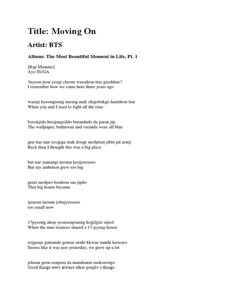 The cypher kedua lebih pendek dari . Lirik Bts Pdf