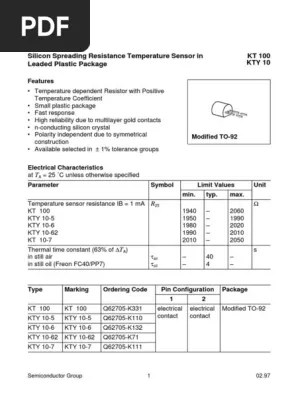 Q62705 K163 Pdf Electrical Resistance And Conductance