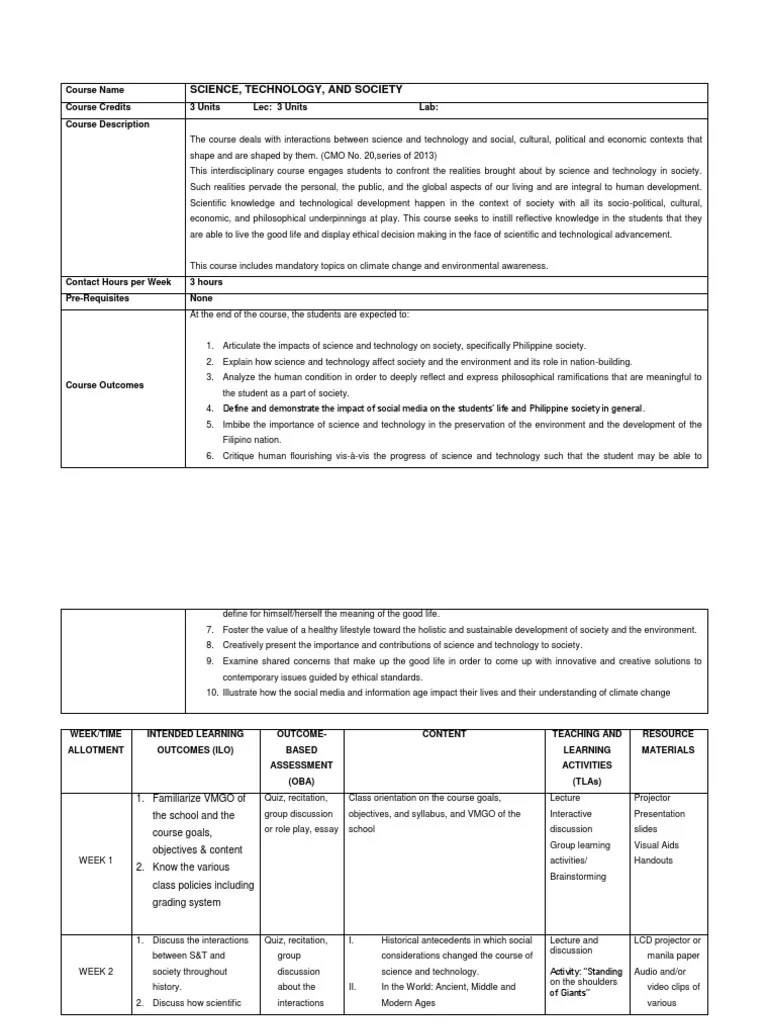 Science Technology And Society | PDF | Science | Paradigm