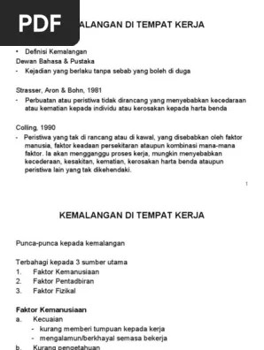 Syarikat Contoh Laporan Kemalangan Di Tempat Kerja : Full Bab 1 To 5 Docx Document / Contohnya seperti ini, halaman persembahan.