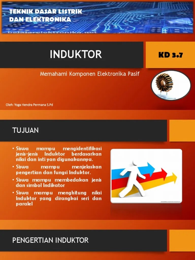 Bahan Ppt Induktor Pptx