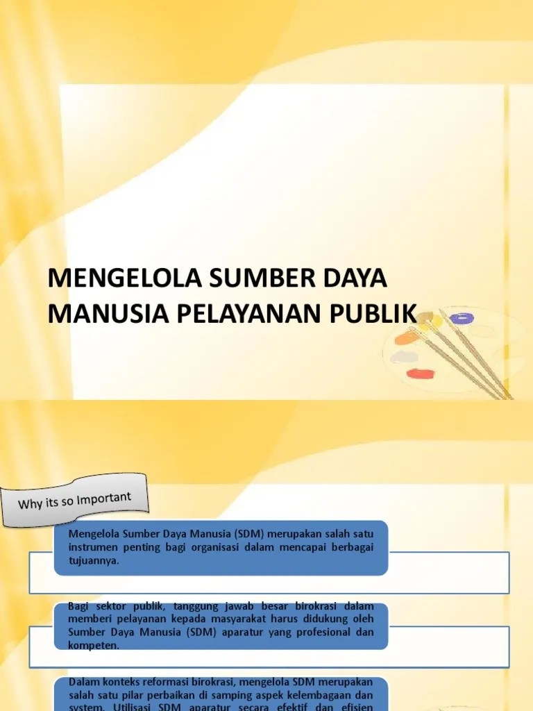 Mengelola Sumber Daya Manusia | PDF
