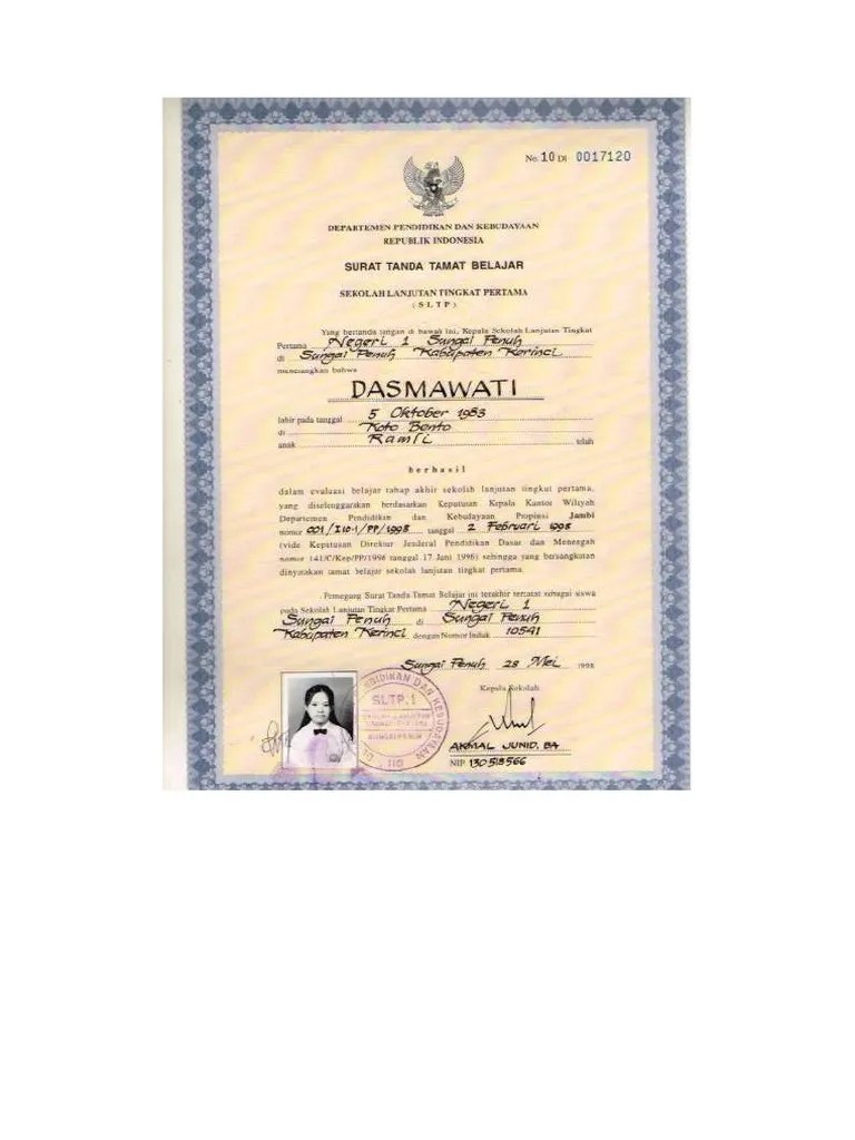 Jumlah mata pelajaran terdiri dari jumlah mata pelajaran pada ujian. Sttb Smp