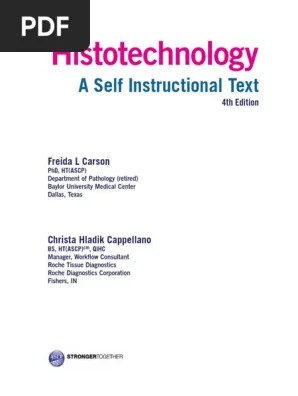 Histotechnology 4e Lookinside Staining Fixation Histology