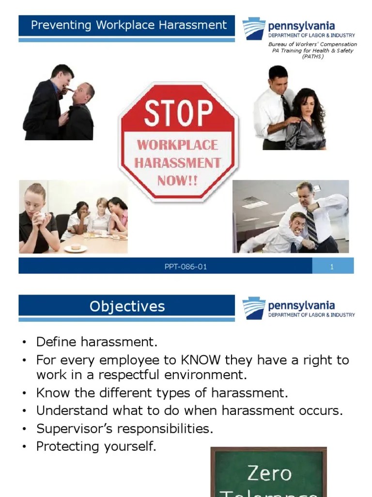 Preventing Workplace Harassment | PDF | Harassment | Hostile Work Environment