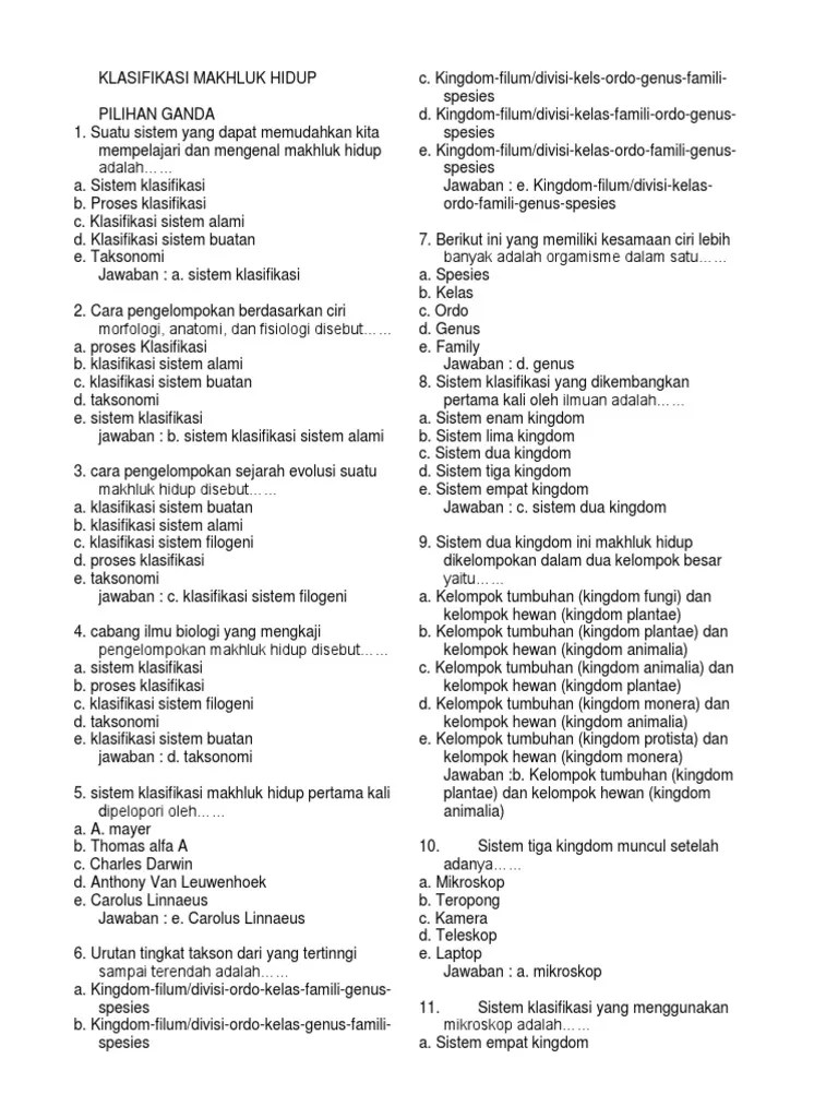 Penjelasan Klasifikasi Makhluk Hidup Kelas 10 Ter Ok Nusa Caraka 1 A tubuh terdiri atas kepala dada dan perutInsekta.