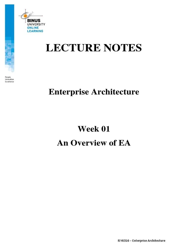 LN1-An Overview Of EA | PDF